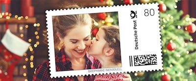 Briefmarke Individuell Neujahr