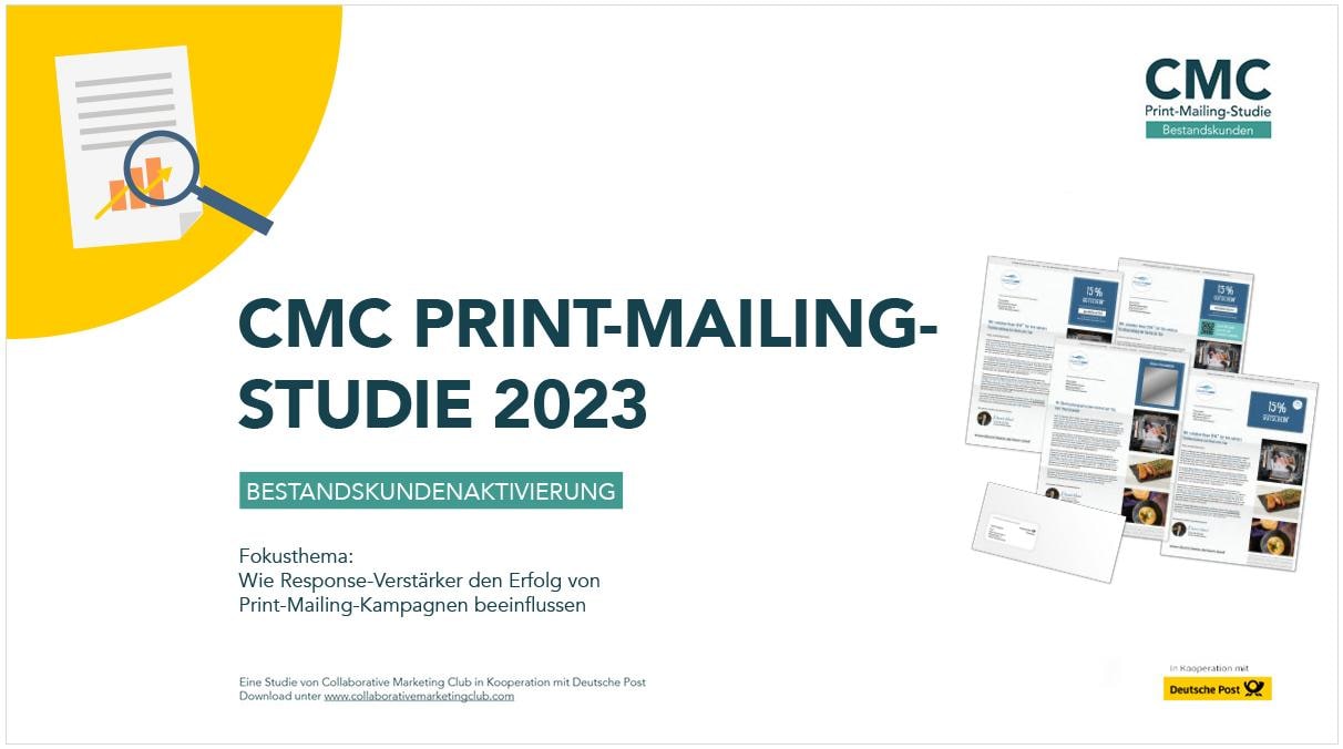 Die CMC-Studie 2023 nimmt die Wirkung von Responseverstärkern in den Fokus.