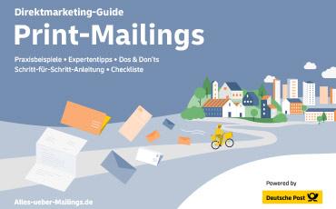 Grafik zum Dialogmarketing Guide "Print-Mailings"