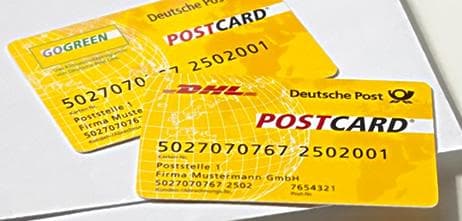 Bargeldlos bezahlen mit der Postcard