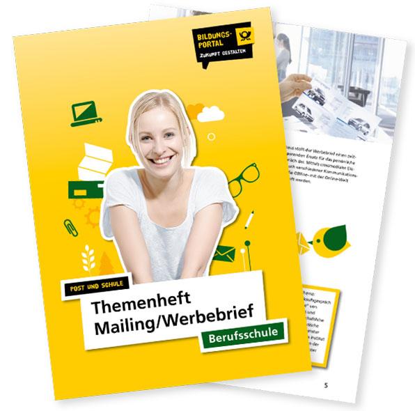 Post und Schule: Themenheft Mailing / Werbebrief