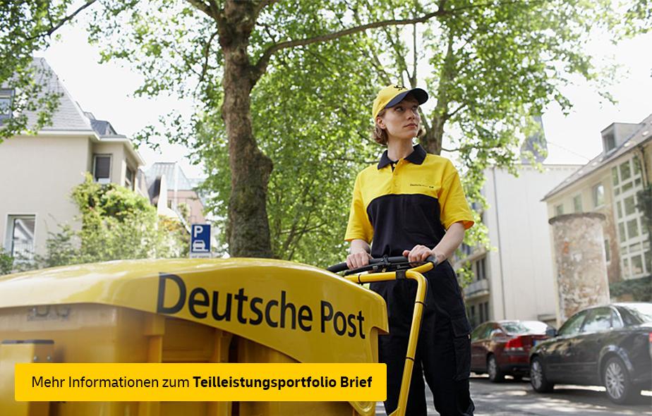 Mehr Informationen zum Teilleistungsportfolio Brief
