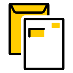 Piktogramm Brief