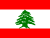 Flagge Libanon