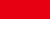 Flagge Indonesien