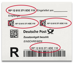 German Post Tracking