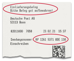 German Post Tracking