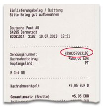 German Post Tracking