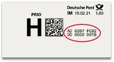 Prio mit Internetmarke
